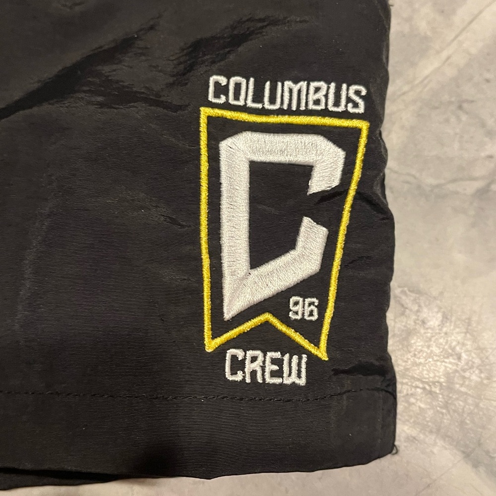 NWT! Sport Design Sweden Columbus Crew Logo Black Leisure Shorts!